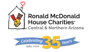 Ronald McDonald House Charities of Central and Northern Arizona - 35th Anniversary logo