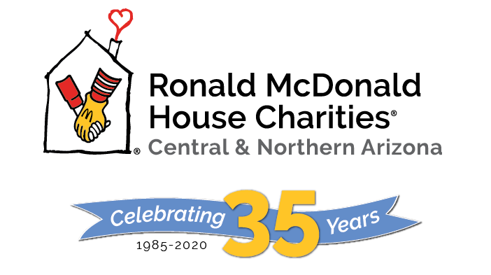 Ronald McDonald House Charities of Central and Northern Arizona - 35th Anniversary logo