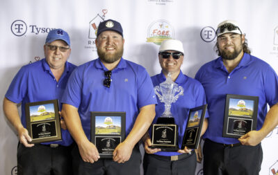 Winning Foursome from Slayton-Pegram McDonald's Organization